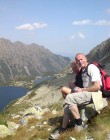 ... w cieniu p.Szadurskiego wysoko nad Pięcioma Stawami Polskimi